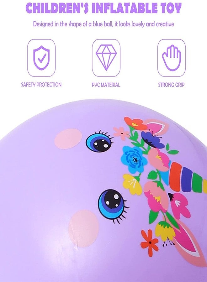 Abhsant Kids Space Hopper Ball,Cute Jumping Bouncy with Pump,Hoppers for Kids,Perfect Hoppity Hop Ball Toy Gift to Keep Fun Active|| 65CM (Multi-Color)-(with AIR Pump) - Image 2